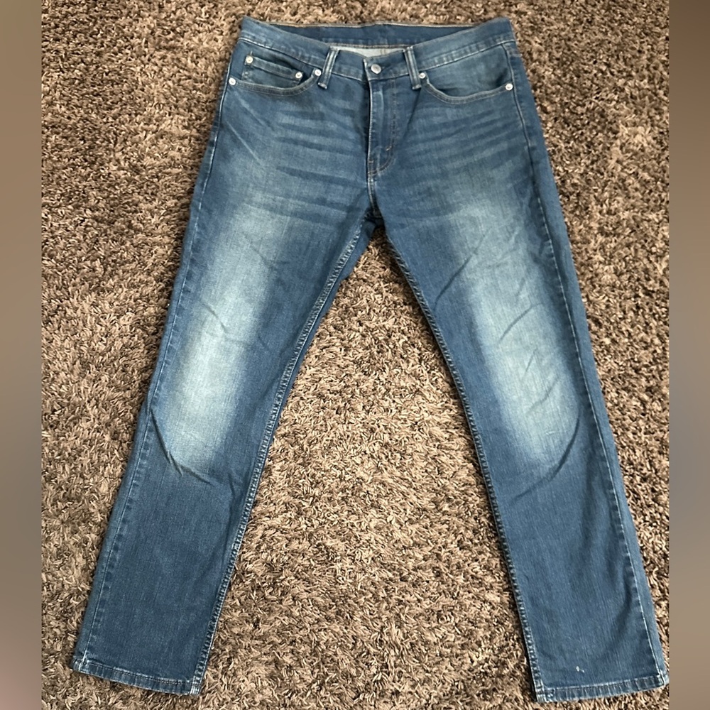 Levis 511 Mens Skinny Fit Jeans Blue Denim 32x30